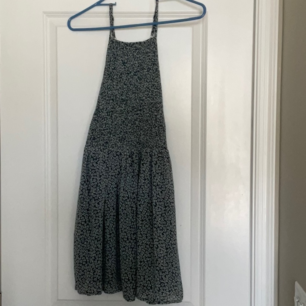 Entro dark teal dress